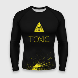 Мужской рашгард 3D Toxic - Биологическая опасность