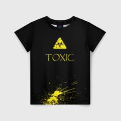 Детская футболка 3D Toxic - Биологическая опасность