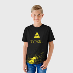 Детская футболка 3D Toxic - Биологическая опасность - фото 2