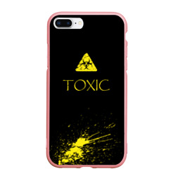 Чехол для iPhone 7Plus/8 Plus матовый Toxic - Биологическая опасность
