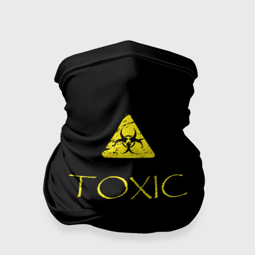 Бандана-труба 3D Toxic - Биологическая опасность, цвет 3D печать