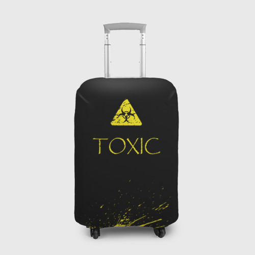 Чехол для чемодана 3D Toxic - Биологическая опасность, цвет 3D печать