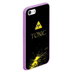 Чехол для iPhone 5/5S матовый Toxic - Биологическая опасность - фото 2