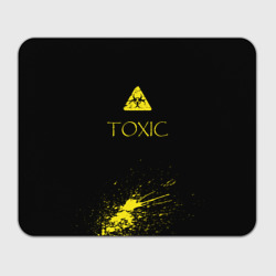 Прямоугольный коврик для мышки Toxic - Биологическая опасность