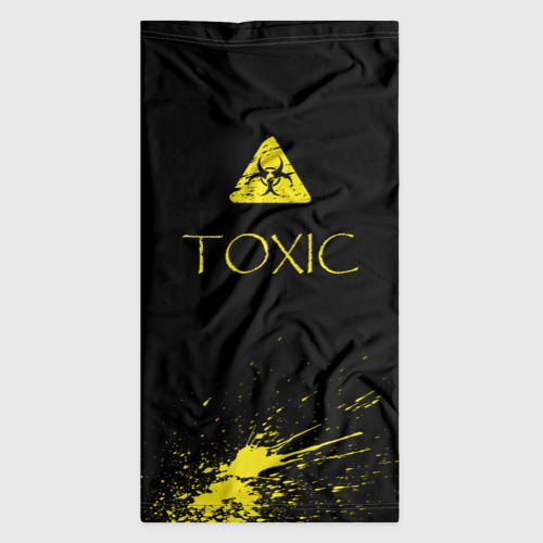 Бандана-труба 3D Toxic - Биологическая опасность, цвет 3D печать - фото 7