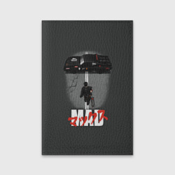Обложка для паспорта матовая кожа Mad Max and Akira