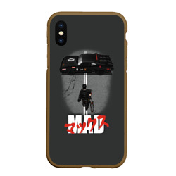 Чехол для iPhone XS Max матовый Mad Max and Akira