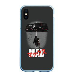 Чехол для iPhone XS Max матовый Mad Max and Akira