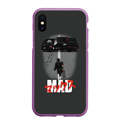 Чехол для iPhone XS Max матовый Mad Max and Akira