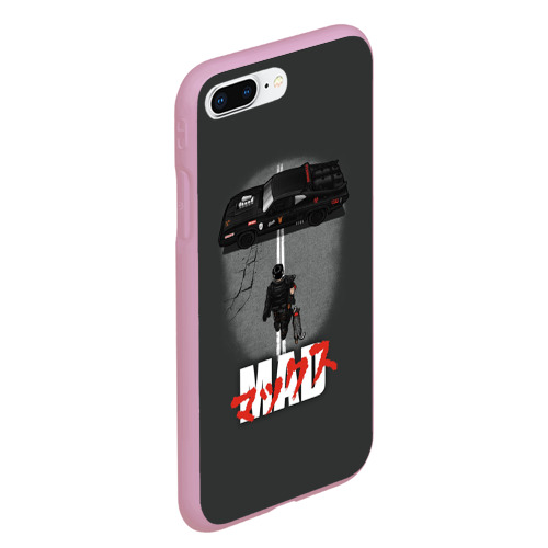 Чехол для iPhone 7Plus/8 Plus матовый Mad Max and Akira, цвет розовый - фото 3