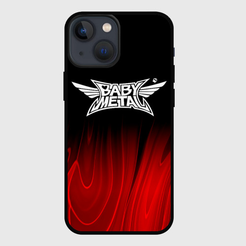 Чехол для iPhone 13 mini Babymetal red plasma