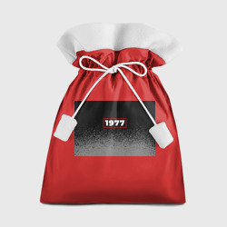 Мешок новогодний 1977 - в красной рамке на темном