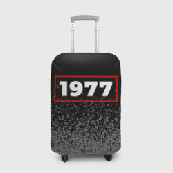 Чехол для чемодана 3D 1977 - в красной рамке на темном