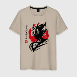 Мужская футболка хлопок Жемчуг Дракона - Сон Гоку - Hero