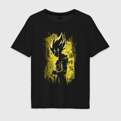 Мужская футболка хлопок Oversize Goku Son - Dragon Ball - Character