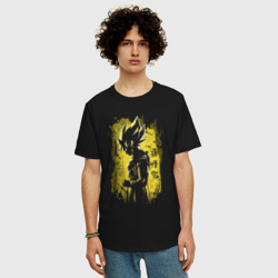 Мужская футболка хлопок Oversize Goku Son - Dragon Ball - Character - фото 2