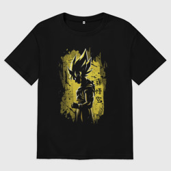 Мужская футболка хлопок Oversize Goku Son - Dragon Ball - Character
