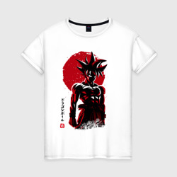 Женская футболка хлопок Goku Son - Dragon Ball - Japan style