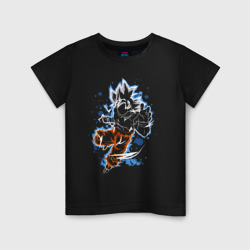 Детская футболка хлопок Dragon Ball - Son Goku - neon