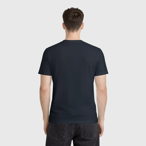 Мужская футболка 3D с принтом Nanakusa, вид сзади #2