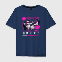 Мужская футболка хлопок Oversize Nazuna Nanakusa Yofukashi no uta