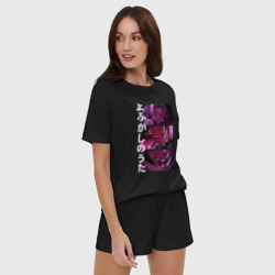 Женская пижама с шортиками хлопок Vampire Nazuna Nanakusa - фото 2