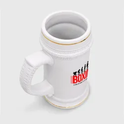 Кружка пивная Boxing evolution - фото 2