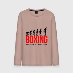 Мужской лонгслив хлопок Boxing evolution