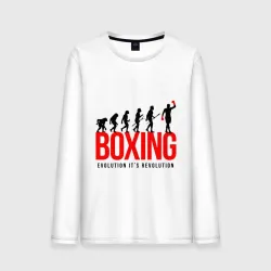 Мужской лонгслив хлопок Boxing evolution