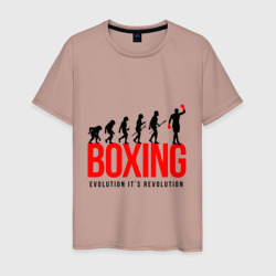 Мужская футболка хлопок Boxing evolution