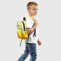 Детский рюкзак 3D Солнечный градиент без рисунка - фото 2