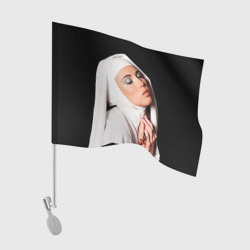 Флаг для автомобиля Модель монашка