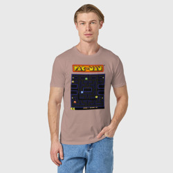 Мужская футболка хлопок Pac-Man на ZX-Spectrum - фото 2
