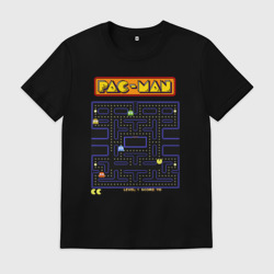 Мужская футболка хлопок Pac-Man на ZX-Spectrum