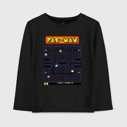 Детский лонгслив хлопок Pac-Man на ZX-Spectrum