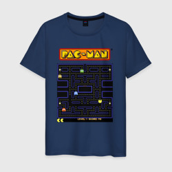 Мужская футболка хлопок Pac-Man на ZX-Spectrum