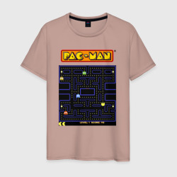 Мужская футболка хлопок Pac-Man на ZX-Spectrum