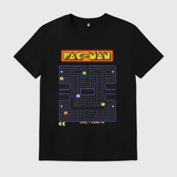 Мужская футболка хлопок Pac-Man на ZX-Spectrum