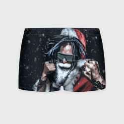 Мужские трусы 3D Cool Santa Rastaman