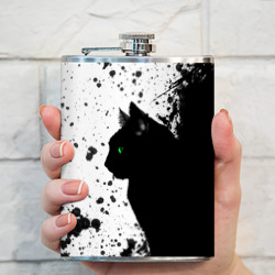 Фляга Черный кот в чернилах - фото 2