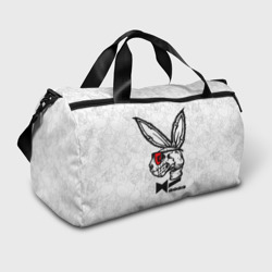 Сумка спортивная 3D Playboy Skull Rabbit 2023