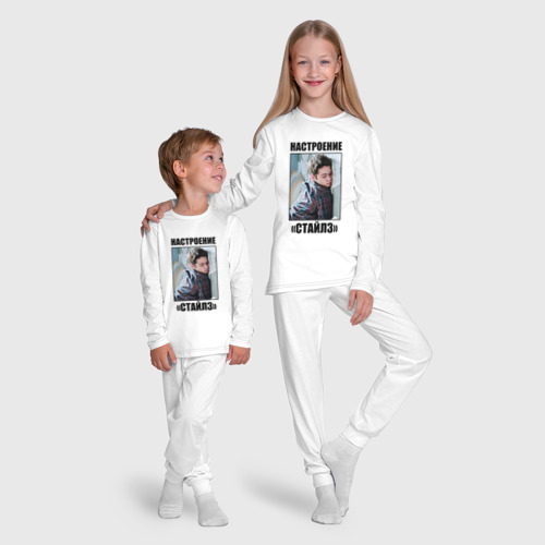 Детская пижама с лонгсливом хлопок Настроение Стайлз Стилински, цвет белый - фото 9
