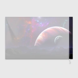 Флаг 3D Бесконечное космическое пространство - Планета - фото 2