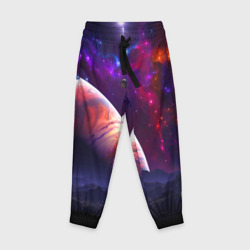 Детские брюки 3D Бесконечное космическое пространство - Планета
