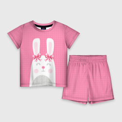 Детский костюм с шортами 3D Миссис кролик