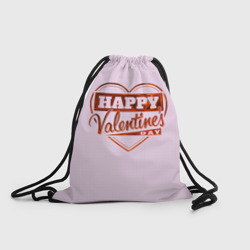 Рюкзак-мешок 3D Happy Valentine's Day