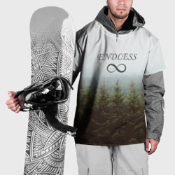 Накидка на куртку 3D Бесконечный лес
