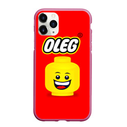 Чехол для iPhone 11 Pro Max матовый Олег Lego