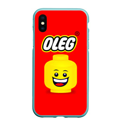 Чехол для iPhone XS Max матовый Олег Lego