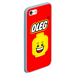 Чехол для iPhone 5/5S матовый Олег Lego - фото 2